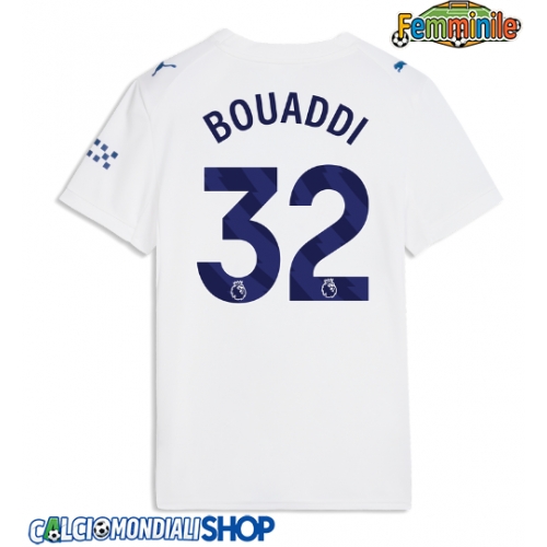 Maglie da calcio Manchester City Ayyoub Bouaddi #32 Terza Maglia Femminile 2026-27 Manica Corta